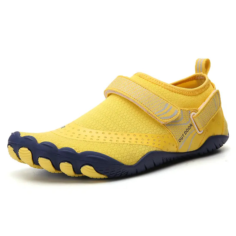 Ergonomic Barefoot Shoe with Velcro Strap - EcoStep ComfortWalk