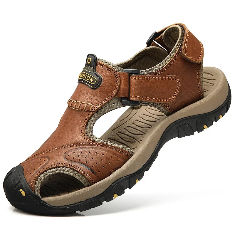 Ergonomic Orthopaedic Men's Sandals for Pain Relief - FlexStep