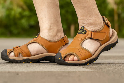 Ergonomic Orthopaedic Men's Sandals for Pain Relief - FlexStep