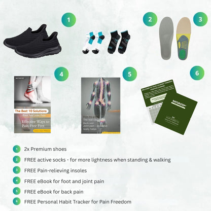 Pain-Free Everyday Hands-Free Slip In Shoe – OrthoSlip Unisex