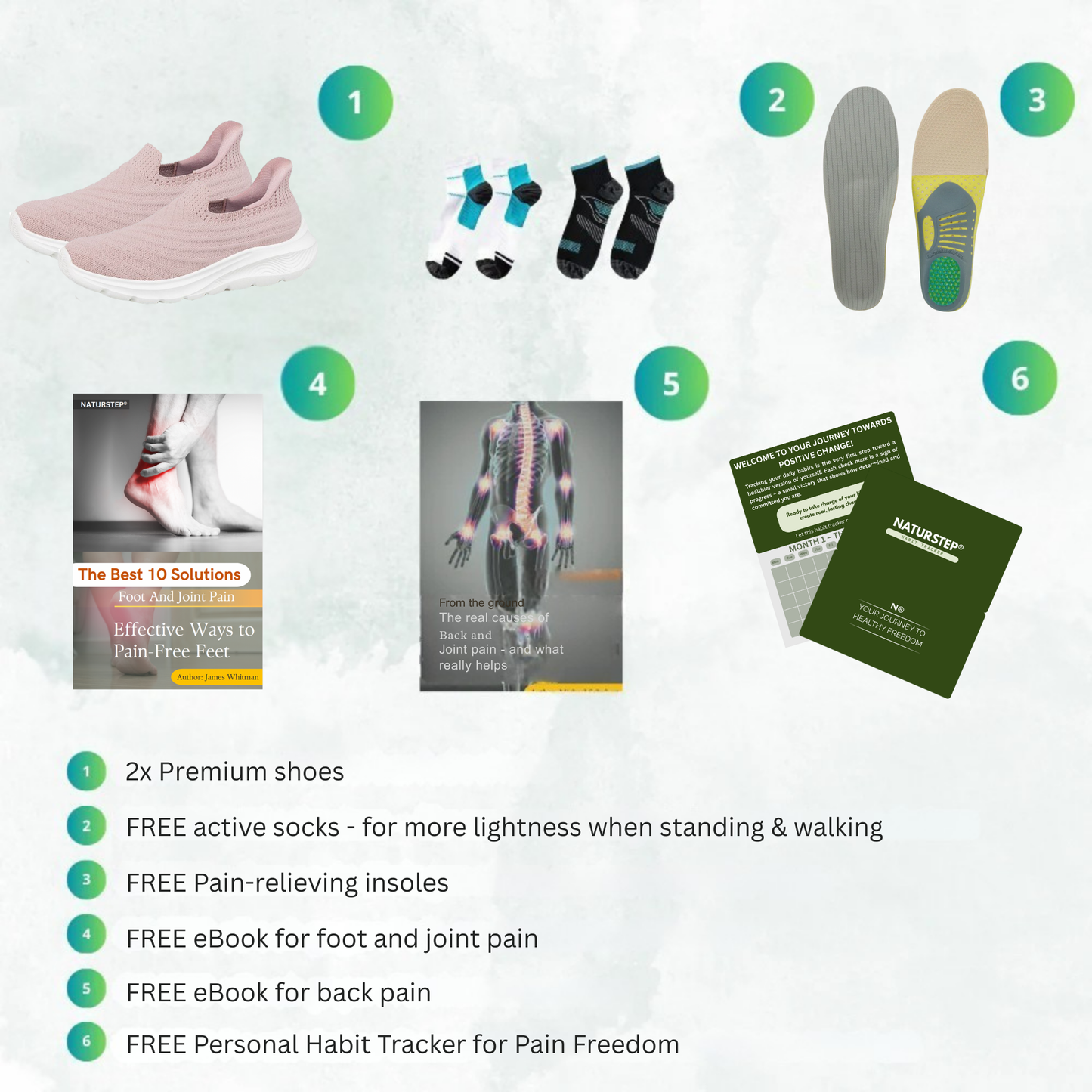 Pain-Free Everyday Slip In Shoe – Hands-Free Slip Ins