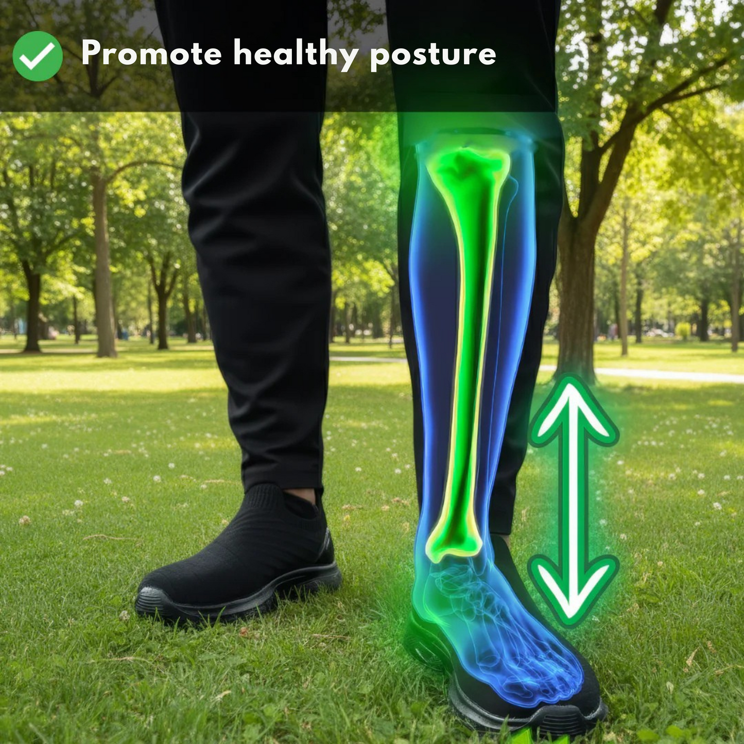 1+1 Pain-Free Everyday Hands-Free Slip In Shoe – OrthoSlip Unisex