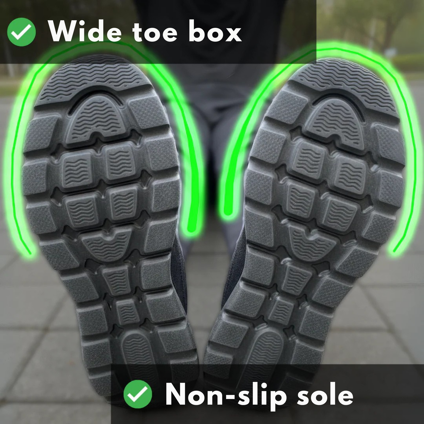 1+1 Pain-Free Everyday Hands-Free Slip In Shoe – OrthoSlip Unisex