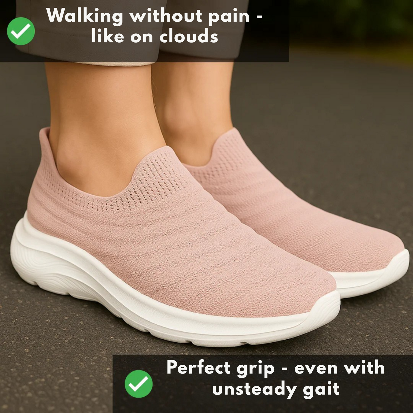 Pain-Free Everyday Hands-Free Slip In Shoe – OrthoSlip Unisex