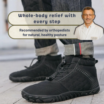 Insulating Winter Barefoot Shoe with Non-Slip Sole - FrostFit