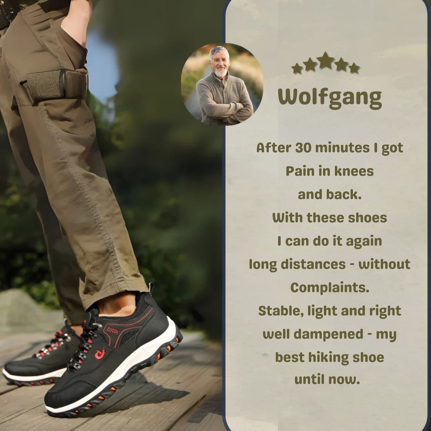 Orthopaedic Running & Hiking Shoe - OrthoQuest - Unisex
