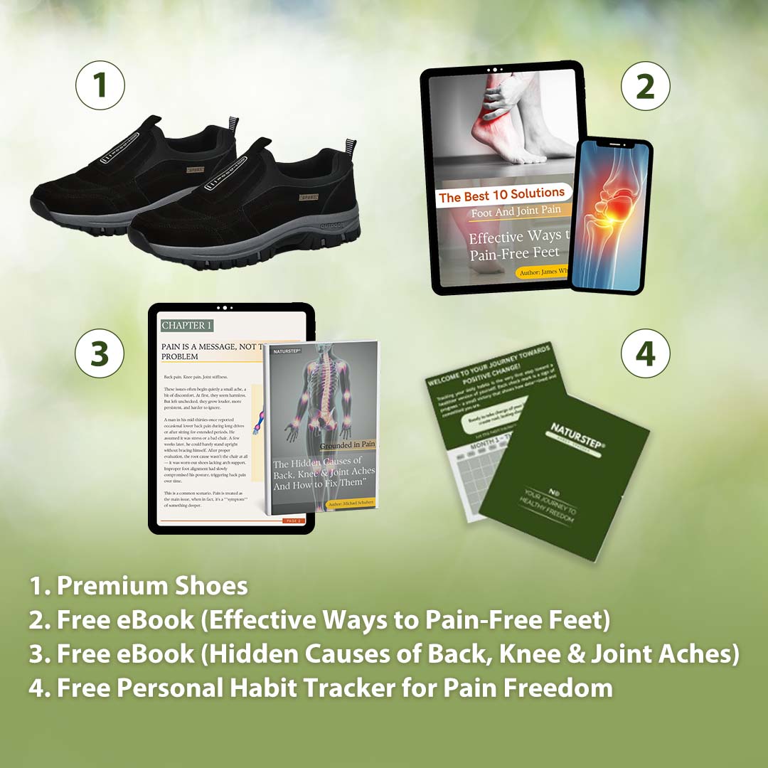 Ergonomic Pain Relief Shoe - OrthoMotion Unisex