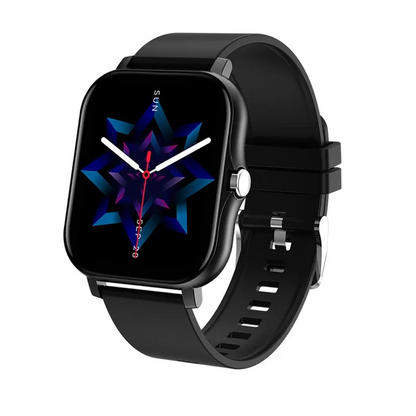 Smartwatch for iOS/Android with Real-Time Tracker for Heart Rate, Blood Pressure, and Oxygen – VitaTrack Pro